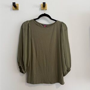 Vince Camuto Khaki Women's Blouse